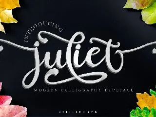 juliet Modern Calligraphy font