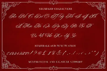 Angelissa - A Calligraphy Font