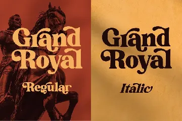 Grand Royal Serif Font