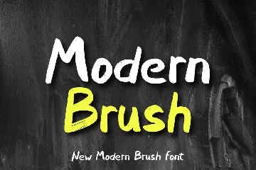 Enter Brushes Font