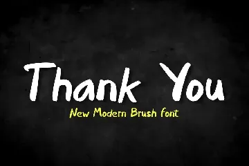 Enter Brushes Font