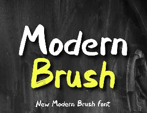 Enter Brushes Font