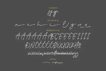 Emitanela Monoline Script Font