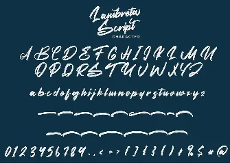 Lambreta Script Font