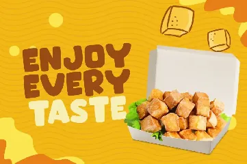 Crispy Tofu font