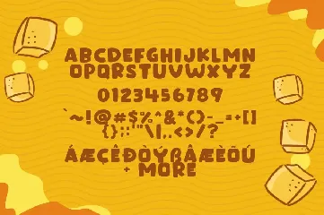 Crispy Tofu font