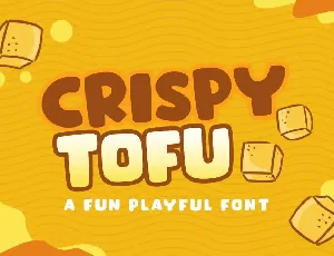 Crispy Tofu font