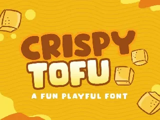 Crispy Tofu font