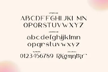 Rogen Rakena - A Sans Serif Typeface font