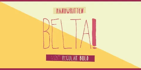 Belta font