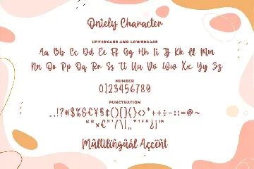 Oniely a Handwritting Font