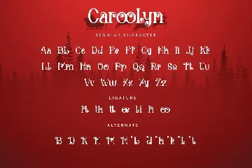 Caroolyn font