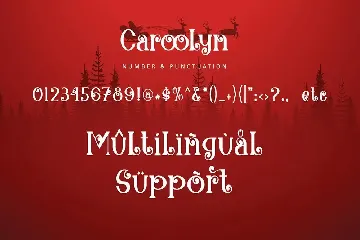 Caroolyn font