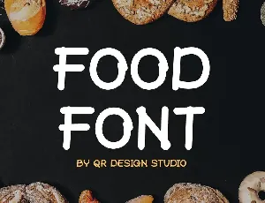 Foods Creamy - Food Font