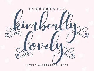 Kimberlly Lovely Script font