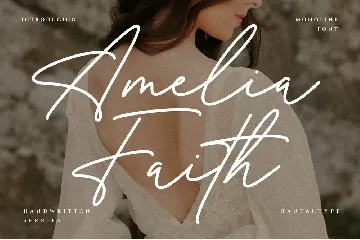 Amelia Faith Handwritten Font