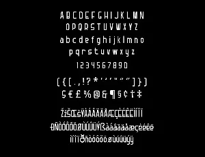 Bufftron Typeface font