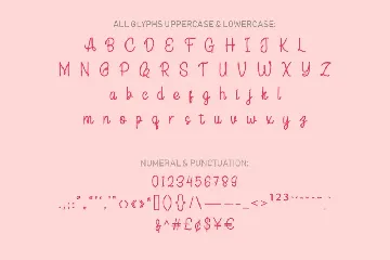 Flower Signature font