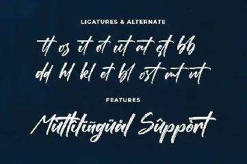 Riveraland - Handbrush Font