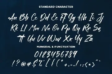 Riveraland - Handbrush Font