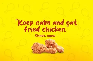 Fried Chicken font