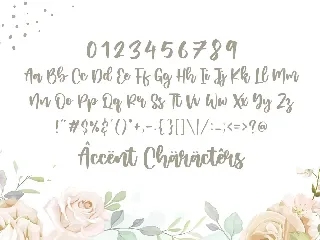 Zambrota Calligraphy Font