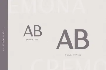 Cremona Minimal Sans Serif font