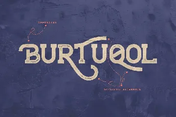 Burtuqol - Vintage Slab Serif font