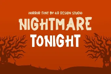 Spooky Midnight - Halloween Font