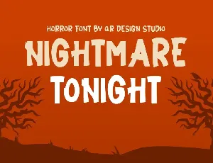 Spooky Midnight - Halloween Font