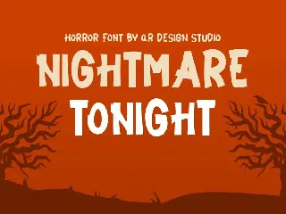 Spooky Midnight - Halloween Font