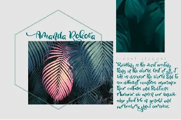 Tropical Summer Font