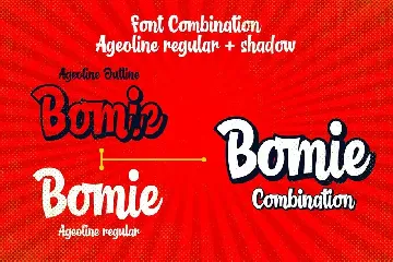 Ageoline Bouncy Script Font