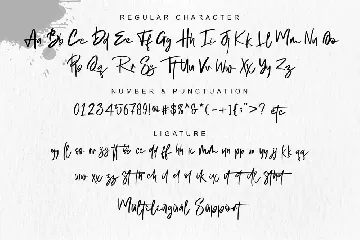 Original Handwritten font