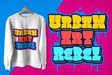 Square Spray Graffiti Font