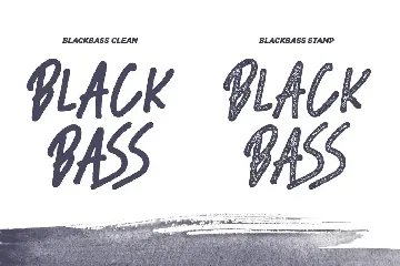 Black Bass font