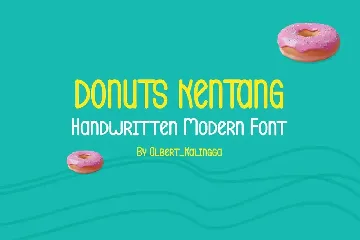 Donuts Kentang font