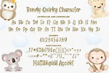 Bondy Quirky Font