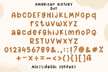 AmericaN History - Quirky Font Trio