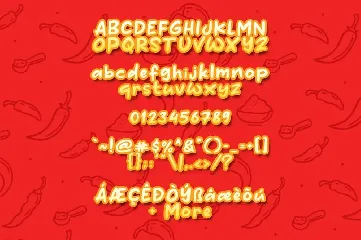 Spicy Taste font