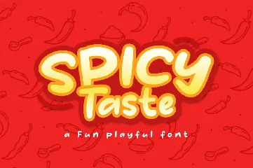 Spicy Taste font