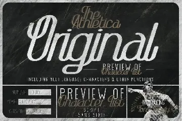 The Athletica Font