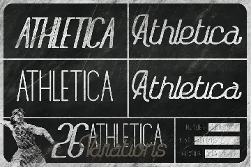 The Athletica Font