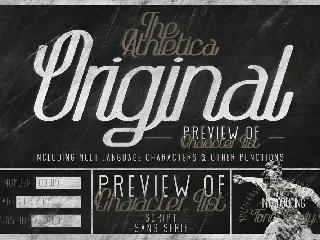 The Athletica Font