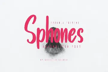 Sphones - Handwritten Font