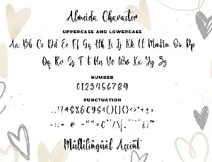 Almeida Girly Script Font