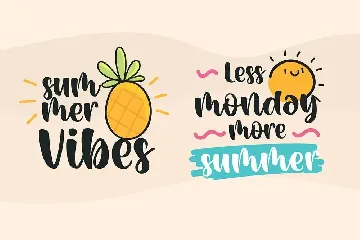 Melody Summer Funny Script Font