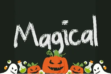 Quiet | Magical Helloween Font