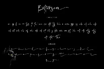 Bittersoni font