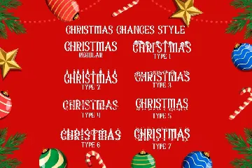 Christmas Chances - Christmas Font Theme